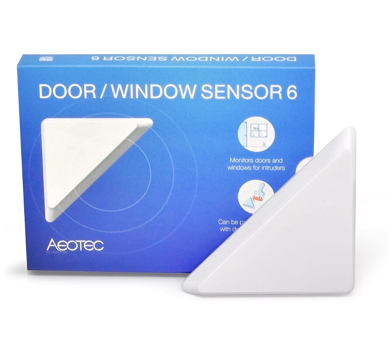 Aeotec by Aeon Labs ZW112 ZW112-A Door/Window Sensor 6, Small, White