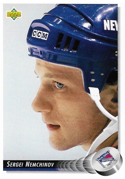 Nemchinov, Sergei / New York Rangers | Upper Deck #298 | Hockey Trading Card | 1992-93