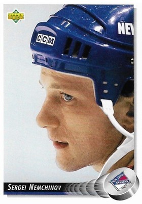 Nemchinov, Sergei / 1992-93 New York Rangers | Upper Deck #298