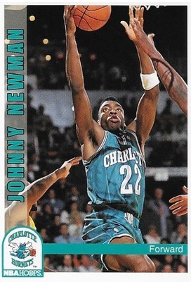 Newman, Johnny / 1992-93 Charlotte Hornets | NBA Hoops #25