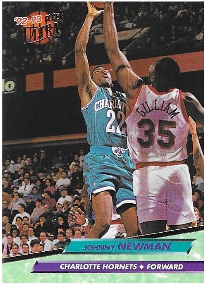 Newman, Johnny / Charlotte Hornets | Ultra #22 | Basketball Trading Card | 1992-93