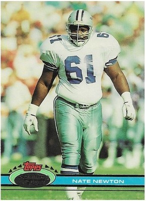Newton, Nate / 1991 Dallas Cowboys | Stadium Club #404