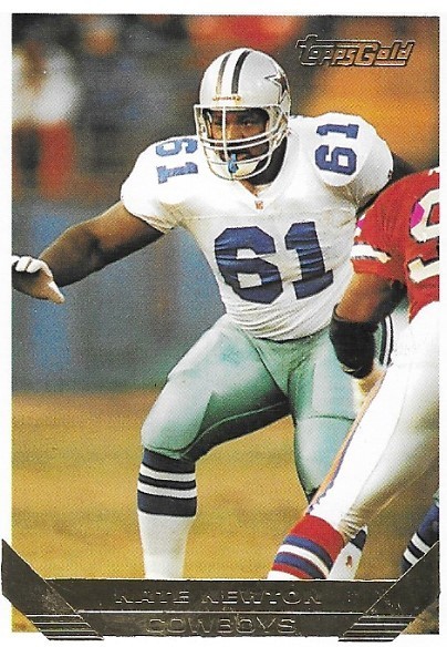 Newton, Nate / Dallas Cowboys | Topps Gold #302 | Football Trading Card | 1993