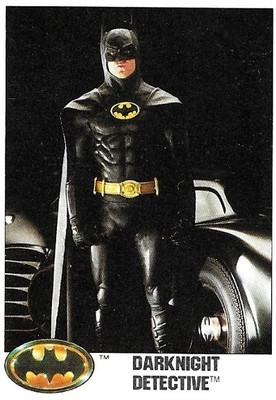 Batman / Darknight Detective | Topps #2 | 1989 | Michael Keaton