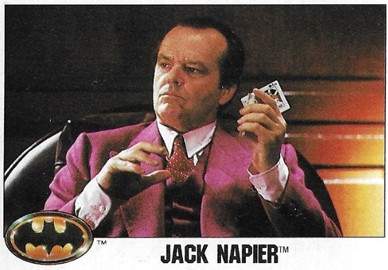 Batman / Jack Napier | Topps #5 | Jack Nicholson / 1989