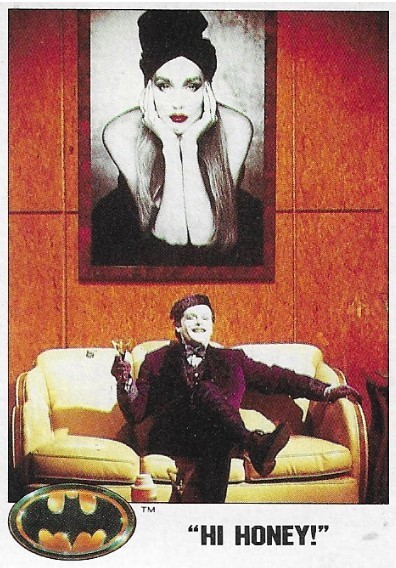 Batman / Hi Honey! | Topps #45 | Movie Trading Card | 1989 | Jack Nicholson