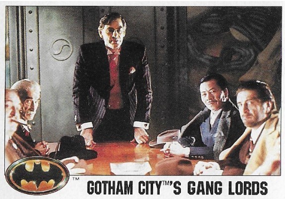 Batman / Gotham City's Gang Lords | Topps #47 | Movie Trading Card | 1989 | Edwin Craig