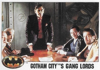 Batman / Gotham City&#39;s Gang Lords | Topps #47 | 1989 | Edwin Craig