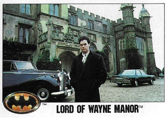 Batman / Lord of Wayne Manor | Topps #53 | Movie Trading Card | 1989 | Michael Keaton