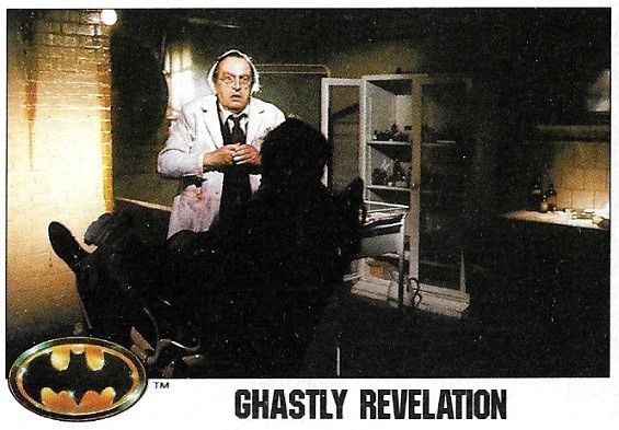 Batman / Ghastly Revelation | Topps #39 | Movie Trading Card | 1989 | Steve Plytas + Jack Nicholson