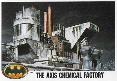 Batman / The Axis Chemical Factory | Topps #26 | 1989