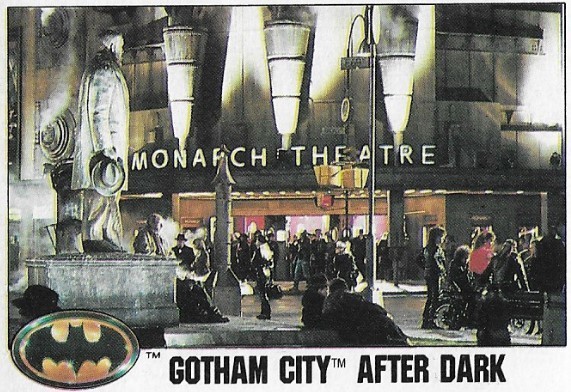 Batman / Gotham City After Dark | Topps #13 | Movie Trading Card | 1989
