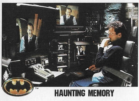 Batman / Haunting Memory | Topps #94 | Movie Trading Card | 1989 | Jack Nicholson + Michael Keaton