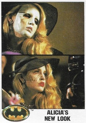 Batman / Alicia's New Look | Topps #71 | Movie Trading Card | 1989 | Jerry Hall