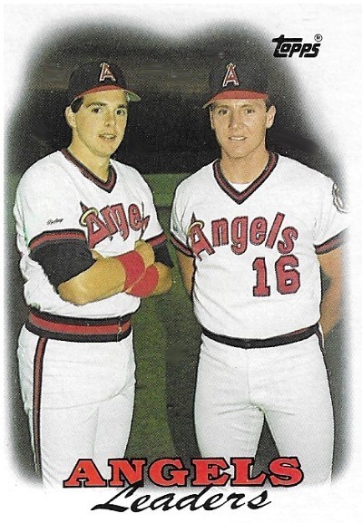 Howell, Jack / 1988 California Angels | Topps #381 | With Wally Joyner