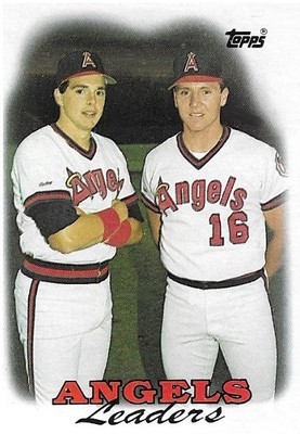 Howell, Jack / 1988 California Angels | Topps #381 | With Wally Joyner