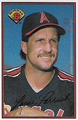 Parrish, Lance / 1989 California Angels | Bowman #45