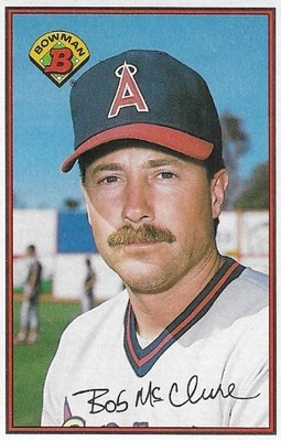 McClure, Bob / 1989 California Angels | Bowman #43