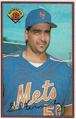 Fernandez, Sid / 1989 New York Mets | Bowman #377