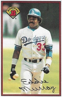 Murray, Eddie / 1989 Los Angeles Dodgers | Bowman #346