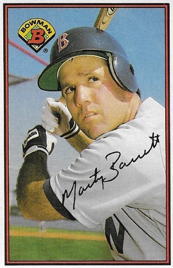 Barrett, Marty / 1989 Boston Red Sox | Bowman #28