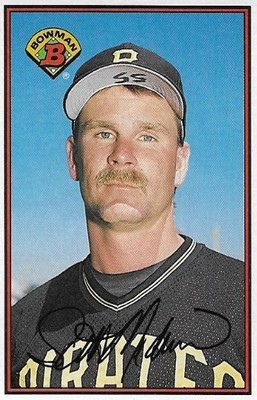 Medvin, Scott / Pittsburgh Pirates | Bowman #412 | Baseball Trading Card | 1989 | Rookie Card