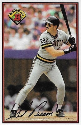 Bream, Sid / Pittsburgh Pirates | Bowman #419 | Baseball Trading Card | 1989