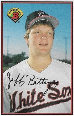 Bittiger, Jeff / Chicago White Sox | Bowman #60 | Baseball Trading Card | 1989 | Rookie Card