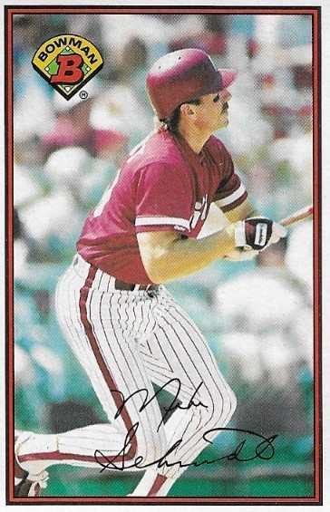 Schmidt, Mike / Philadelphia Phillies | Bowman #402 | Baseball Trading Card | 1989 | Hall of Famer