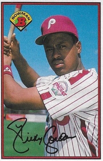 Jordan, Ricky / Philadelphia Phillies | Bowman #401 | Baseball Trading Card | 1989 | Rookie Card