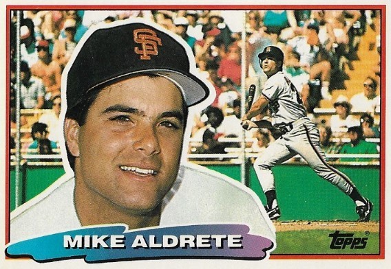 Aldrete, Mike / San Francisco Giants | Topps #119 | Baseball Trading Card | 1988 | Topps Big Series