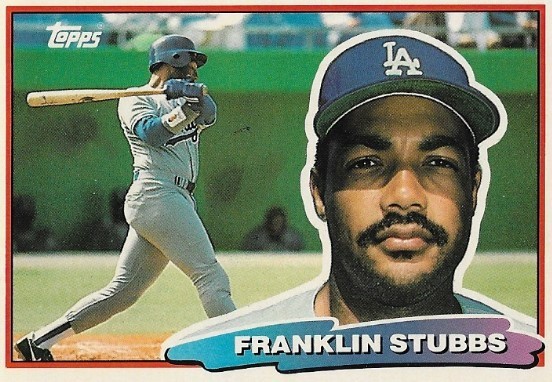 Stubbs, Franklin / Los Angeles Dodgers | Topps #112 | Baseball Trading Card | 1988 | Topps Big Series
