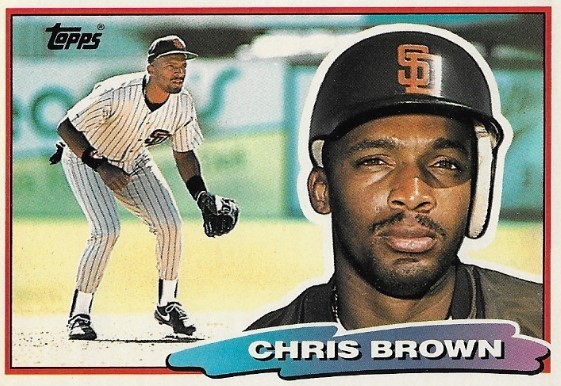 Brown, Chris / San Diego Padres | Topps #130 | Baseball Trading Card | 1988 | Topps Big Series