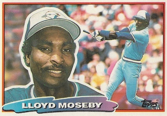 Moseby, Lloyd / Toronto Blue Jays | Topps #113 | Baseball Trading Card | 1988 | Topps Big Series