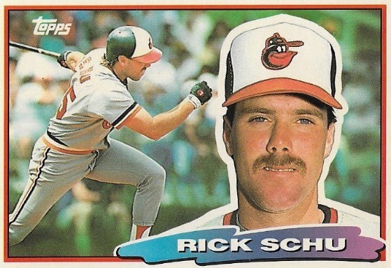 Schu, Rick / Baltimore Orioles | Topps #122 | Baseball Trading Card | 1988 | Topps Big Series