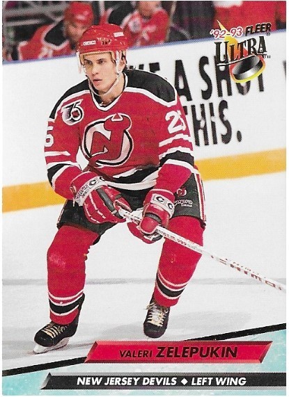 Zelepukin, Valeri / New Jersey Devils | Ultra #122 | Hockey Trading Card | 1992-93