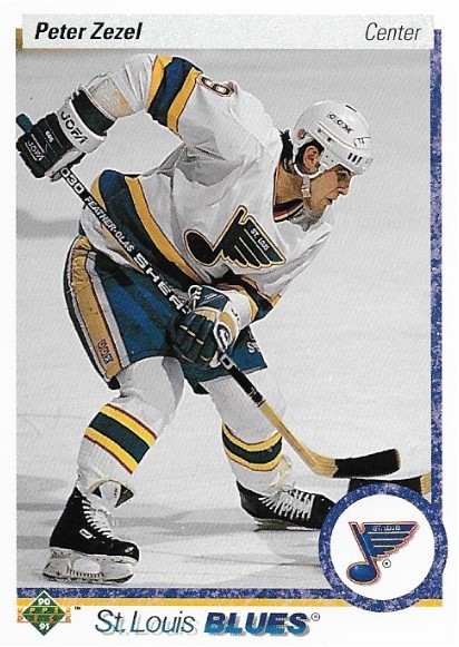 Zezel, Peter / St. Louis Blues | Upper Deck #17 | Hockey Trading Card | 1990-91