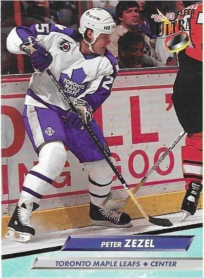 Zezel, Peter / Toronto Maple Leafs | Ultra #216 | Hockey Trading Card | 1992-93