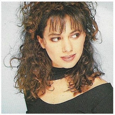 Bangles / Susanna Hoffs - Light Blue Background #3 | Magazine Photo | 1986