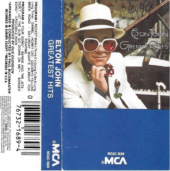 John, Elton / Greatest Hits | MCA MCAC-1689 | November 1974