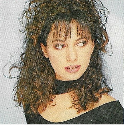 Bangles / Susanna Hoffs - Light Blue Background #5 | Magazine Photo | 1986