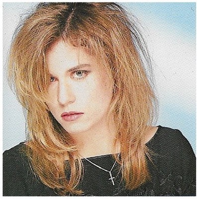 Bangles / Vicki Peterson - Light Blue Background #3 | Magazine Photo | 1986