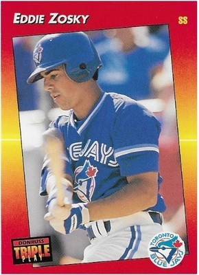 Zosky, Eddie / Toronto Blue Jays | Triple Play #190 | Baseball Trading Card | 1992