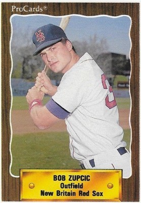 Zupcic, Bob / New Britain Red Sox | ProCards #880 | Baseball Trading Card | 1990 | Eastern League