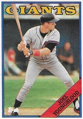 Youngblood, Joel / San Francisco Giants | Topps #418 | Baseball Trading Card | 1988