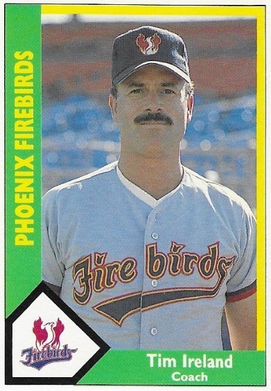 Ireland, Tim / Phoenix Firebirds | CMC #552 | Baseball Trading Card | 1990 | Pacific Coast League