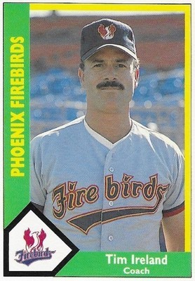 Ireland, Tim / Phoenix Firebirds | CMC #552 | Baseball Trading Card | 1990 | Pacific Coast League