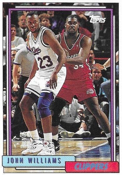 Williams, John / Los Angeles Clippers | Topps #228 | Basketball Trading Card | 1992-93