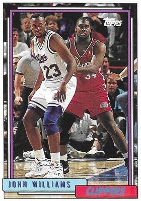 Williams, John / Los Angeles Clippers | Topps #228 | Basketball Trading Card | 1992-93