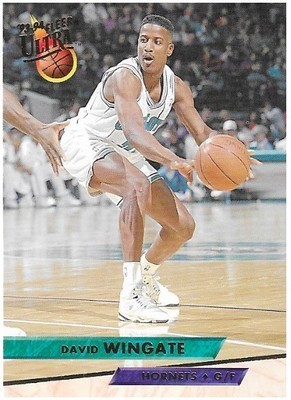 Wingate, David / Charlotte Hornets | Ultra #25 | Basketball Trading Card | 1993-94
